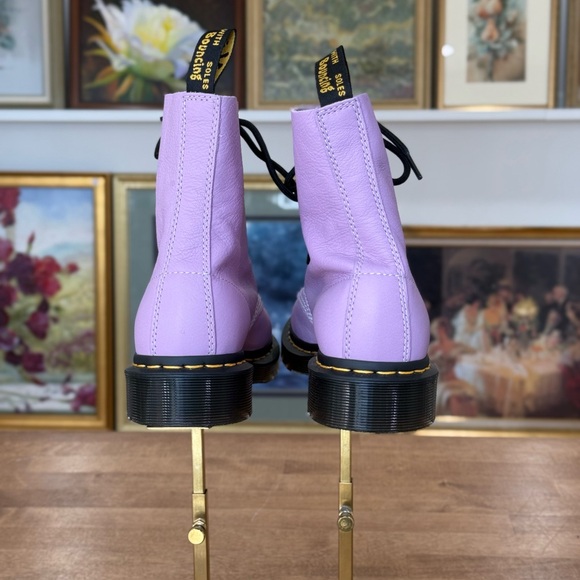 Dr. Martens Purple Classic Boots - Picture 6 of 9